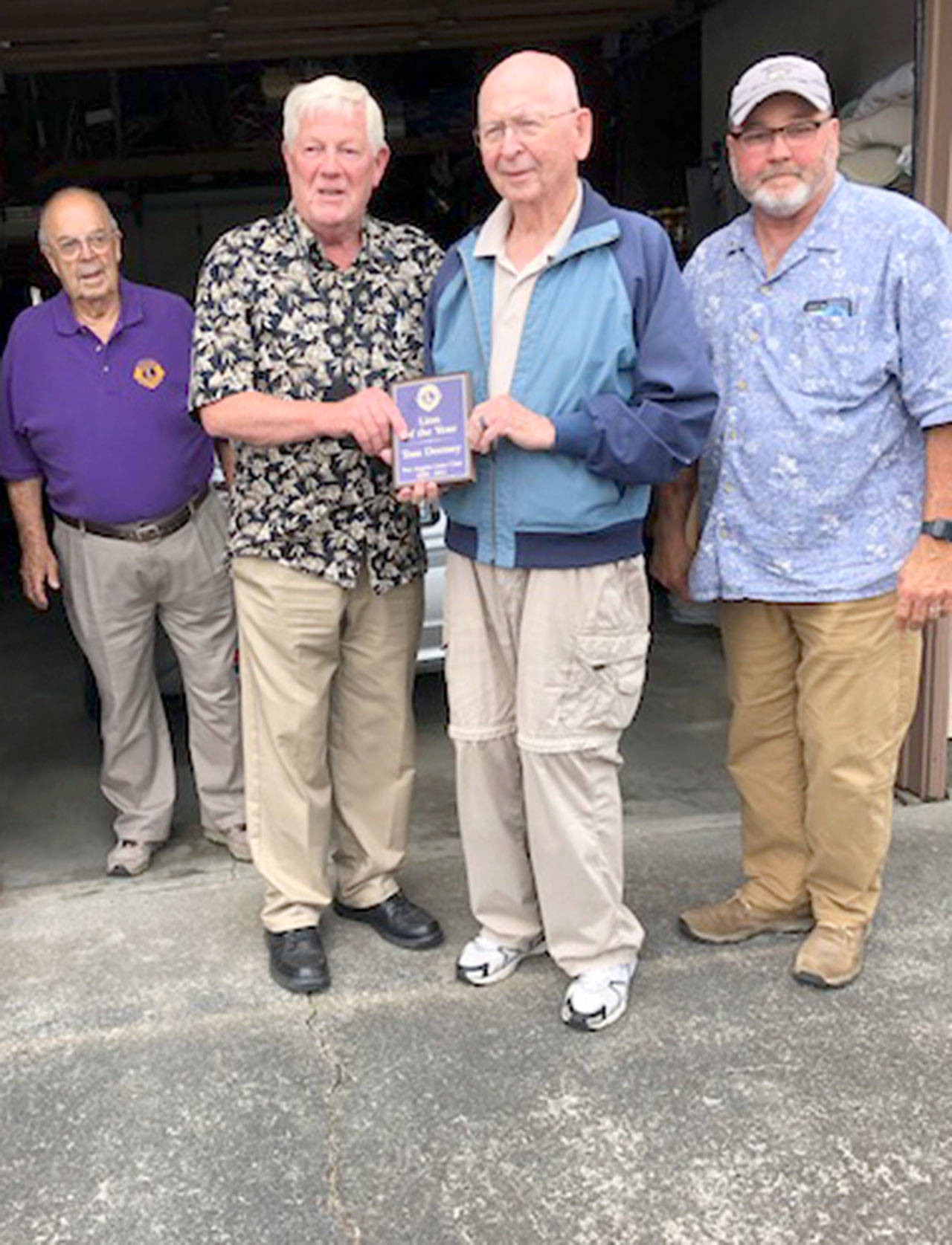 Pictured, from left to right, are Scooter Chapman, Gary Reidel, Tom Deeney and Dave Wagoner.