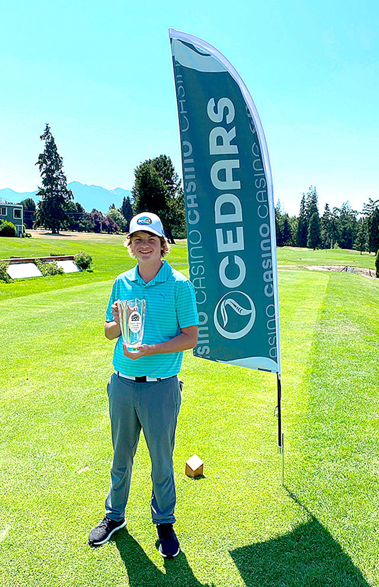 Sequim's Ben Sweet won the gross championship at the Clallam County Amateur this weekend.