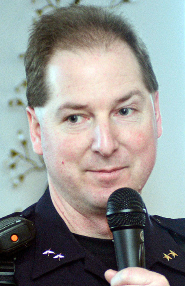 Port Angeles Police Department Deputy Chief Jason Viada.