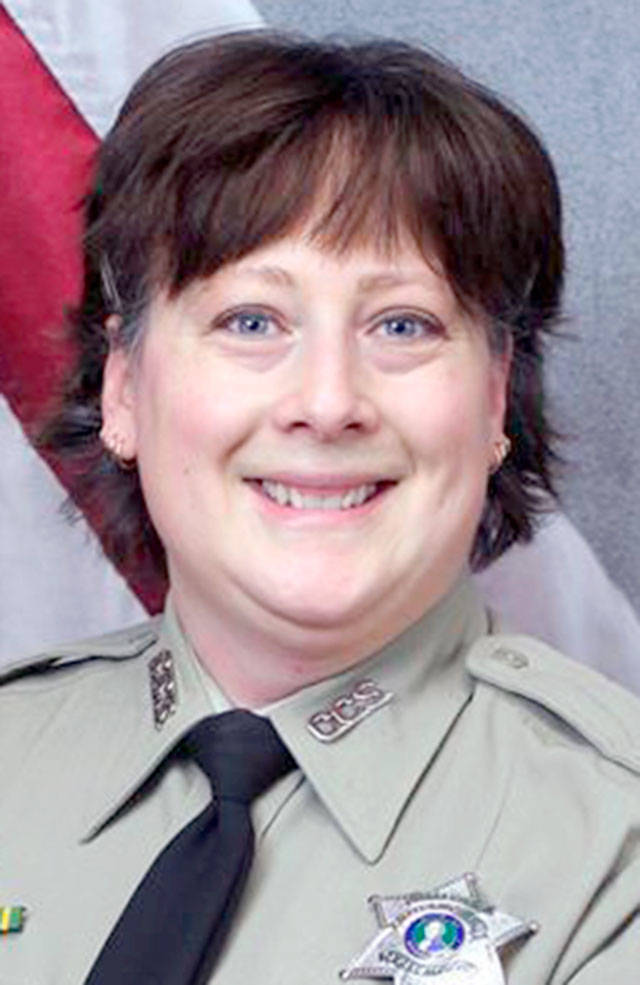 Corrections Deputy Alicia Newhouse was promoted to corrections sergeant.