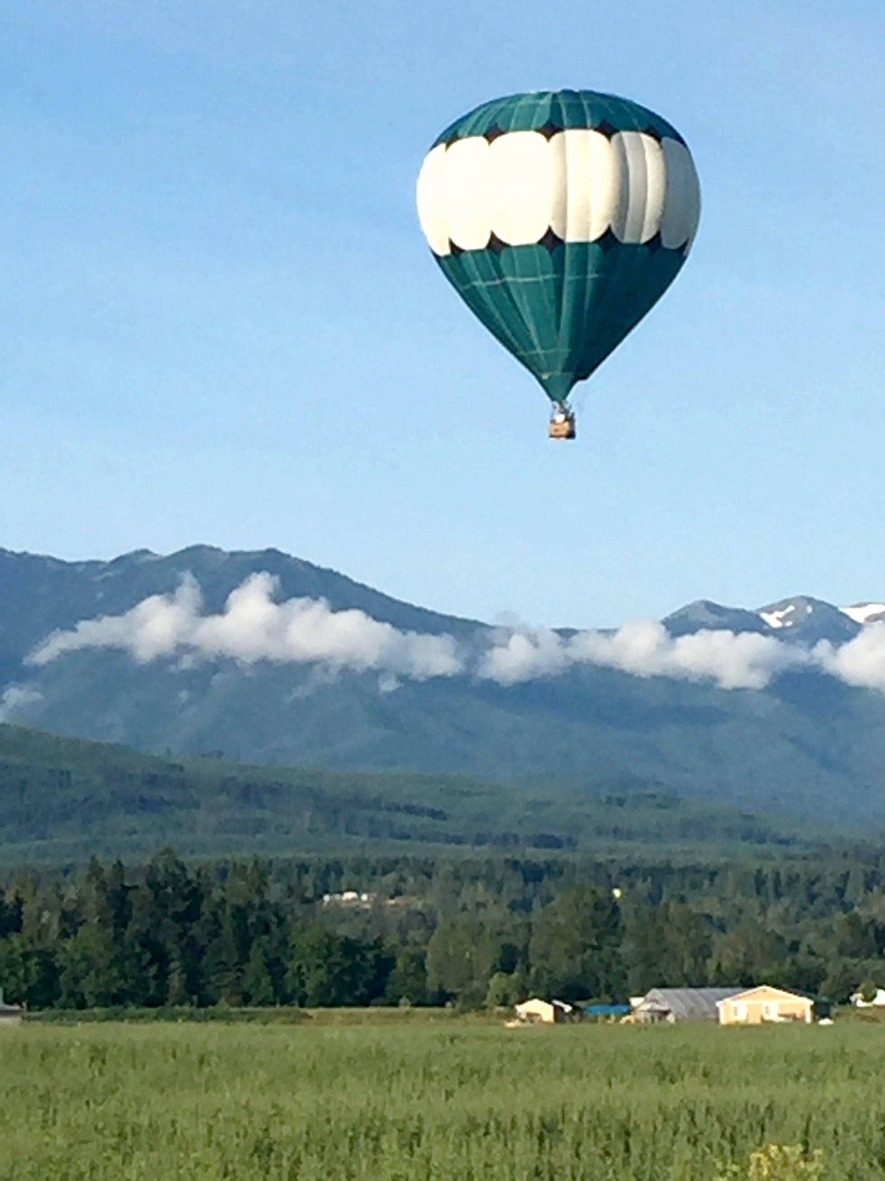 Captain-Crystal Stout of Morning Star Balloon Co. was planning to offer hot air balloon rides during FairWinds Winery’s Augtoberfest event this Saturday. (Photo courtesy of Captain-Crystal Stout)