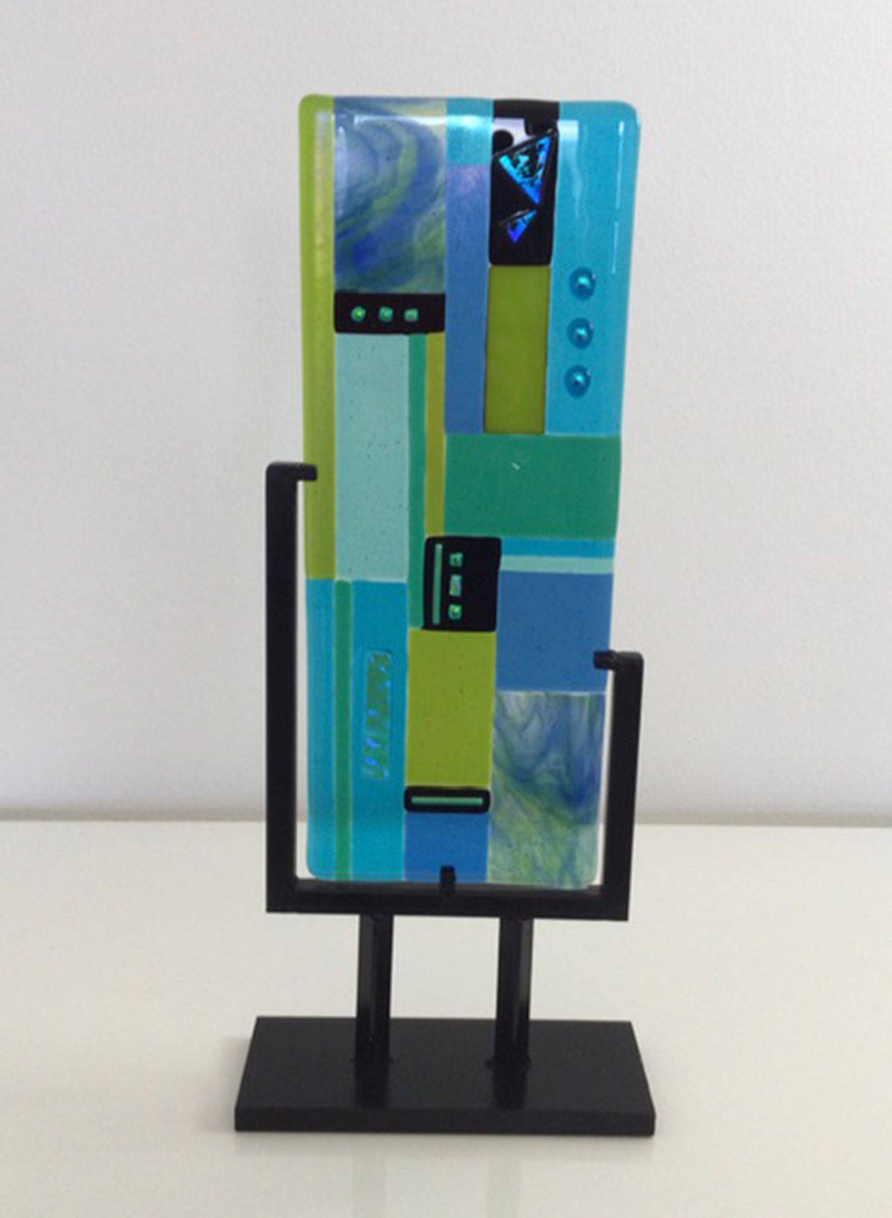 Fused glass art by Lizabeth Harper, one of 11 artists featured at the 2021 ARTfusion event set for Labor Day Weekend in Sequim.