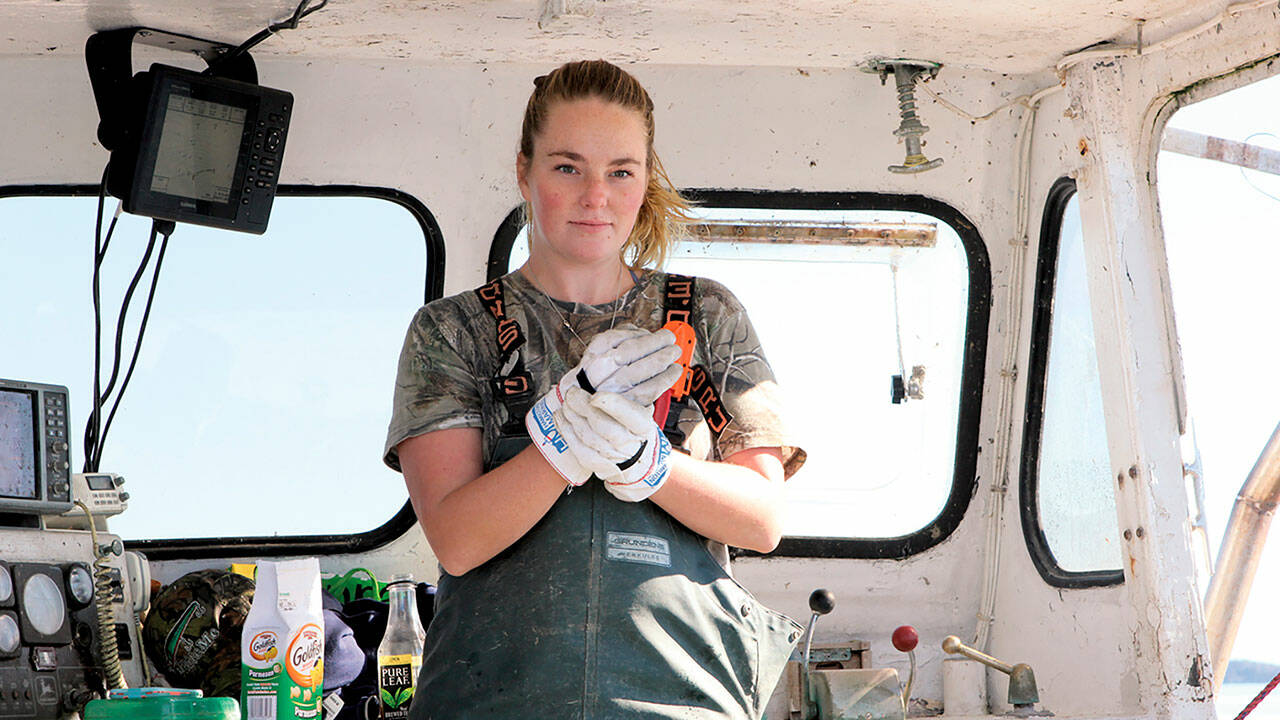 “The Captain,” a short film about Maine lobster fisher Sadie Samuels, is among the movies in the Port Townsend Film Festival preview available for streaming this Tuesday through Thursday. (photo courtesy Port Townsend Film Festival)