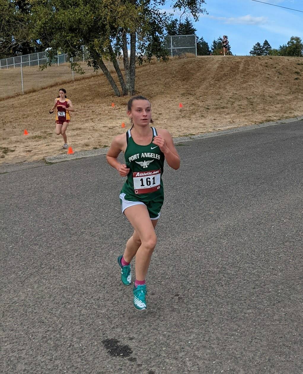 Rodger Johnson/Port Angeles Cross Country
Port Angeles freshman Zakara Braun was the Roughriders' top girls finisher in a meet held in Bremerton on Wednesday.