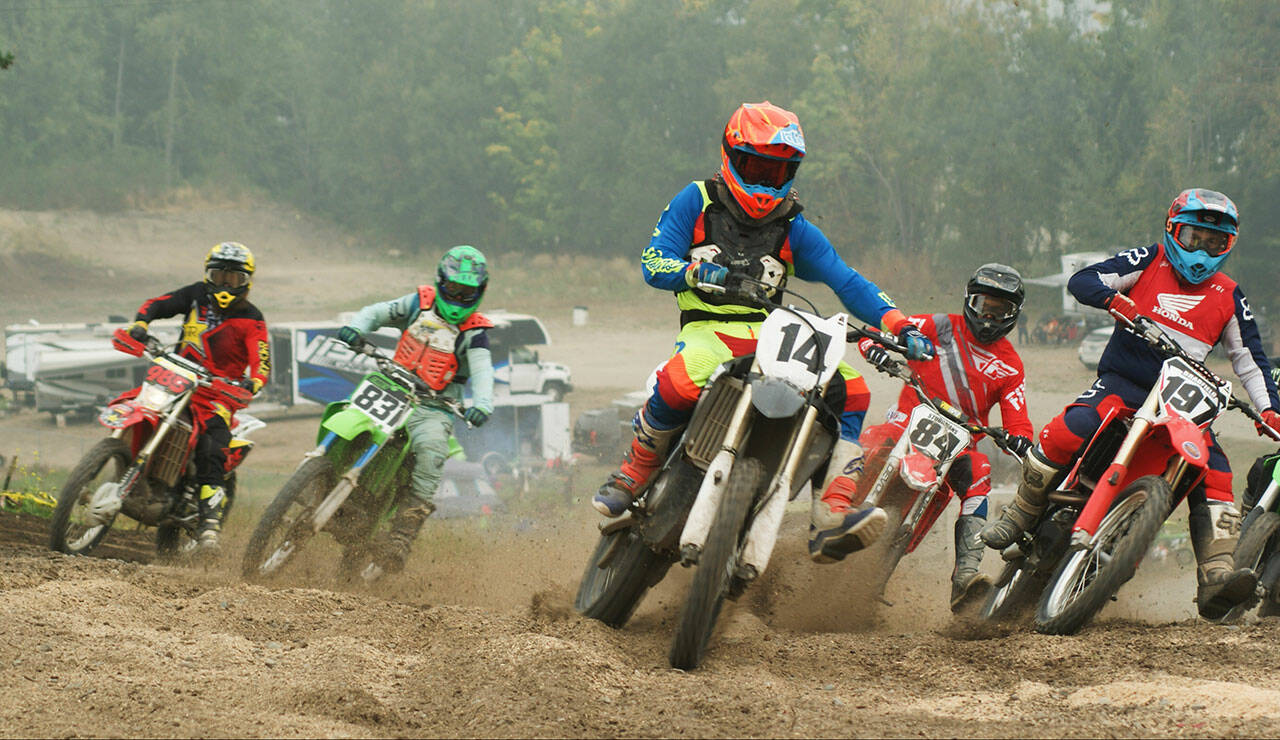 Olympic Motorcycle Club’s Triple Crown Fall Series gets underway with the first of three racing weekends this Saturday at the club’s track off of Deer Park Road. Round two follows on Oct. 16-17, and the series concludes Nov. 5-6. (Tom Hines/Olympic Motorcycle Club)