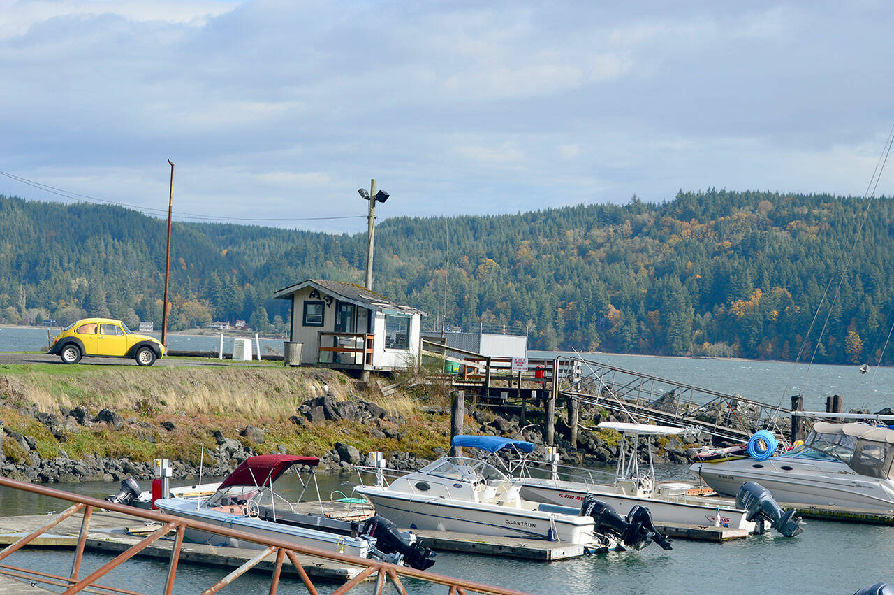 The Port of Port Townsend’s Herb Beck Marina in Quilcene was the subject of an outreach survey conducted this past summer. (Diane Urbani de la Paz/Peninsula Daily News)