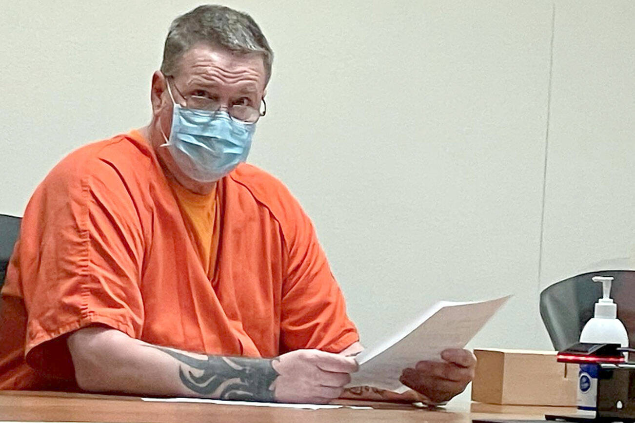 Paul Gottlieb/Peninsula Daily News
Dennis Bauer at an Aug. 17 court hearing.