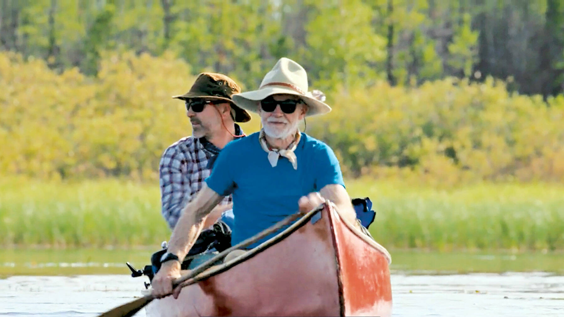 “The Long Today,” about a Saskatchewan canoe trip to mark a man’s 70th birthday, is one of the short films in the “Jane’s Faves” package available for streaming this week from the Port Townsend Film Festival. (Port Townsend Film Festival)