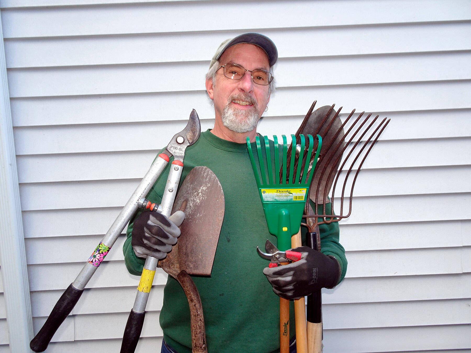 Keith Dekker will present “Tool Talk – Taking Care of Your Garden Tools” at noon on Thursday.