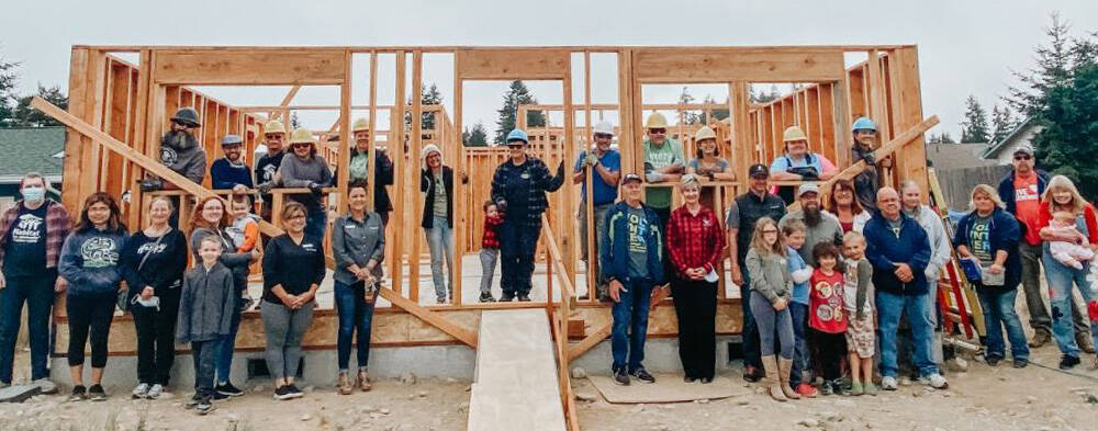 First Fed team members have enjoyed volunteering their time to work with Habitat Clallam’s projects.