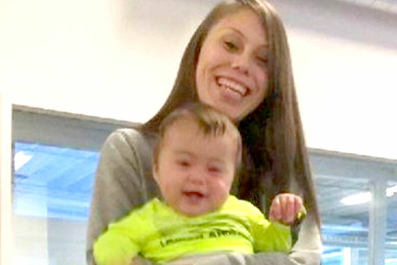 The late Kimberly Bender and her son, Matthew, shown here in a 2018 family photo.