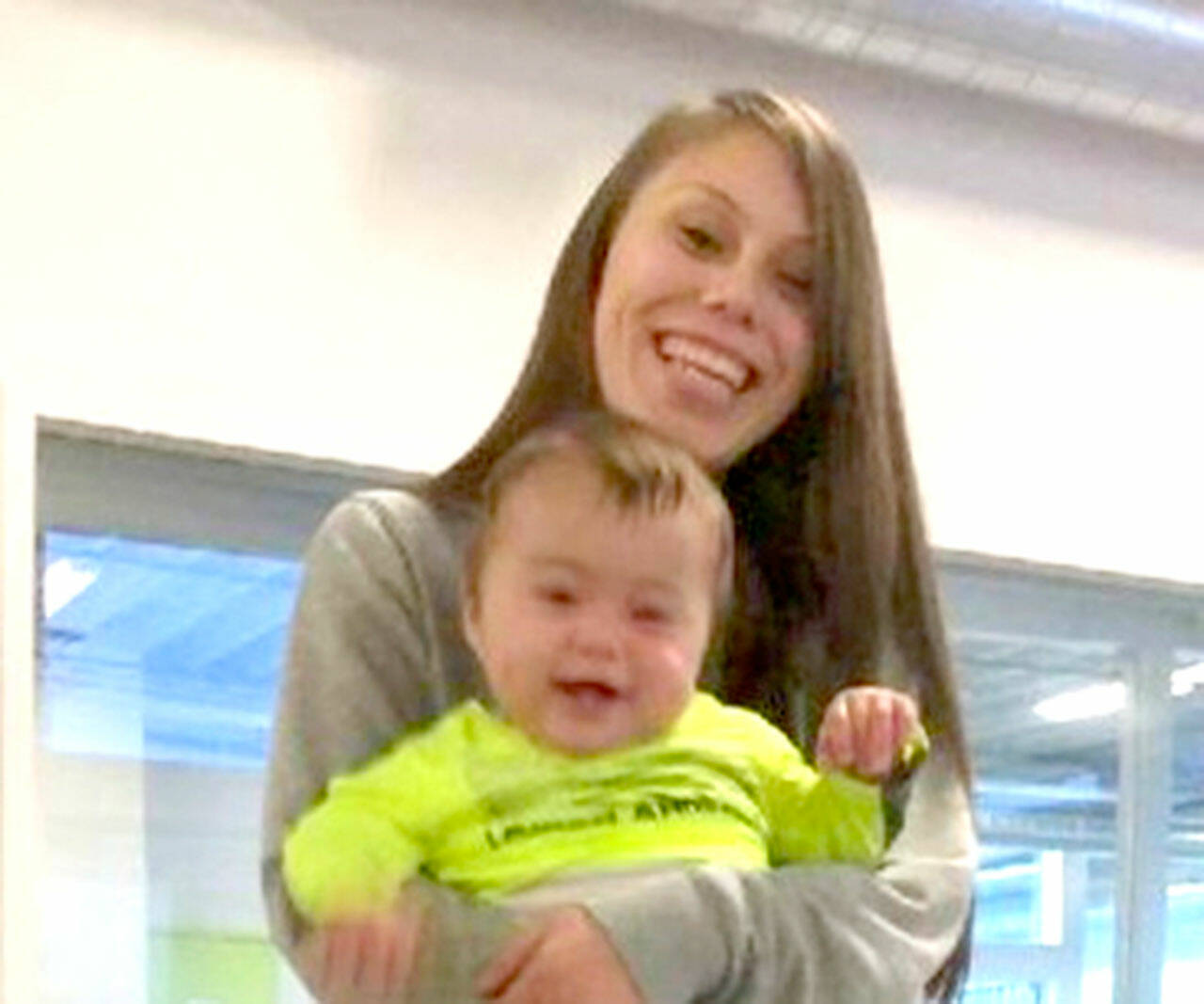 The late Kimberly Bender and her son, Matthew, shown here in a 2018 family photo.