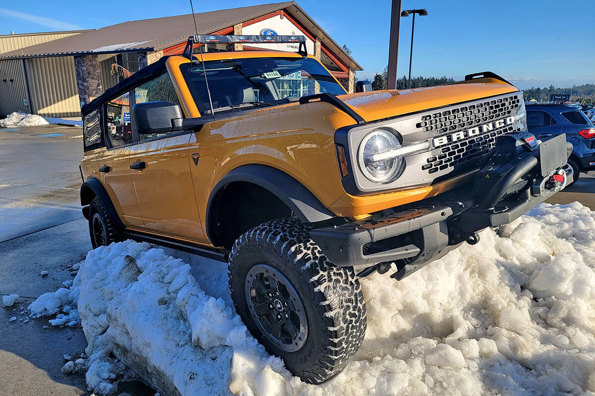 Visit Price Ford Lincoln in Port Angeles for a great selection of all-wheel-drive vehicles, including this rugged Bronco.