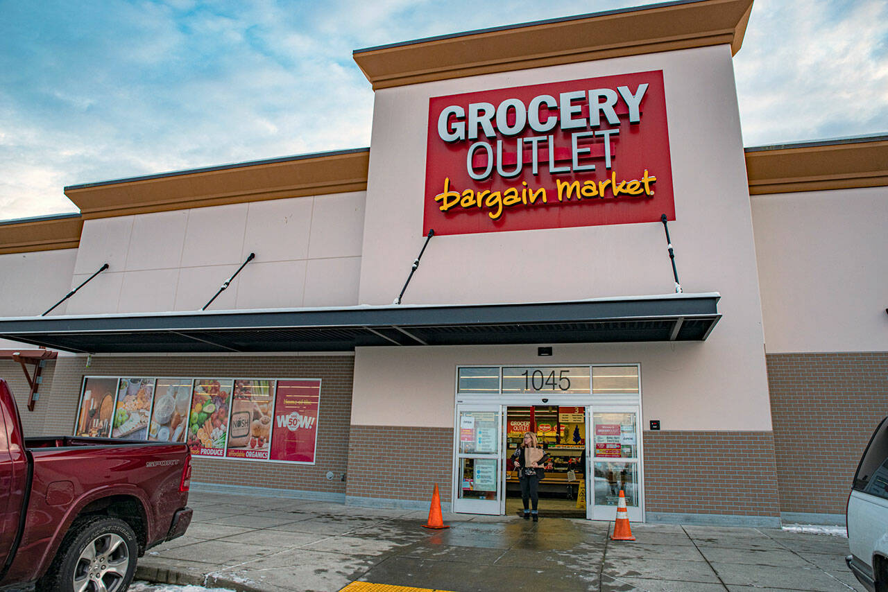 Operators of Sequim’s Grocery Outlet Bargain Market plan to cease sales Saturday. (Emily Matthiessen / Olympic Peninsula News Group)