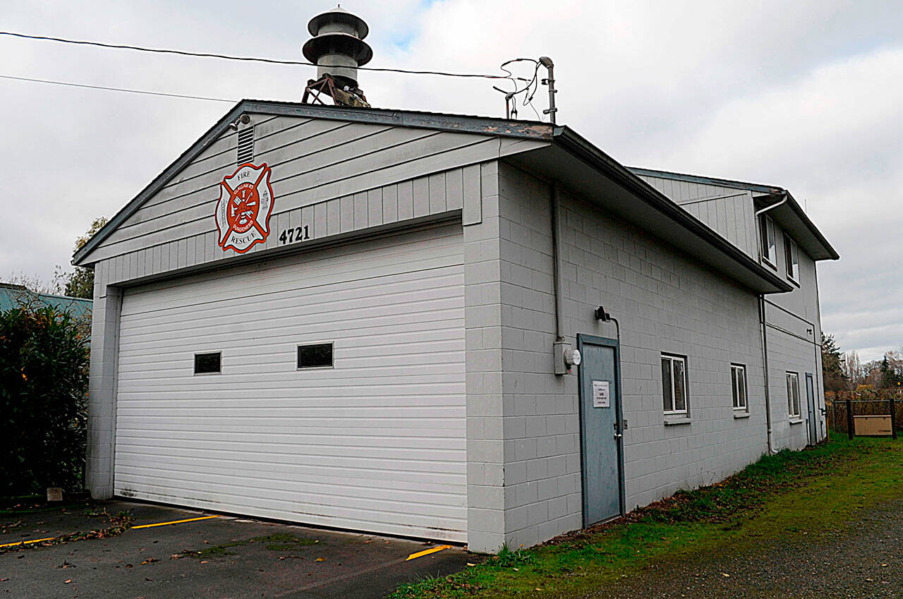 Clallam County Fire District 3 officials look to move Dungeness Station 31 east, away from a flood and tsunami zone. They’ve begun recruiting an architect to design new stations for Dungeness and Carlsborg Station 33. (Matthew Nash/Olympic Peninsula News Group)