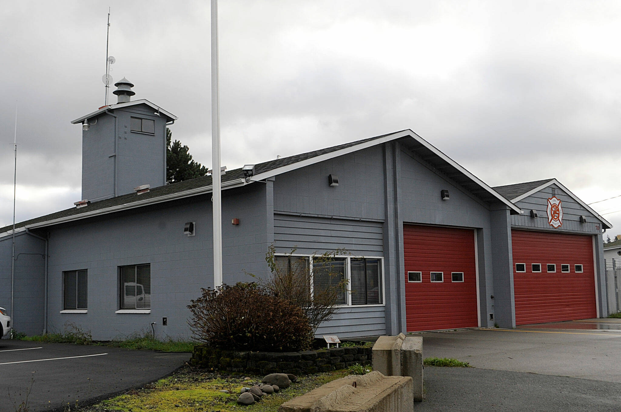 The application process is open to architects to design new fire stations in Carlsborg, pictured, and Dungeness for Clallam County Fire District 3. (Matthew Nash/Olympic Peninsula News Group)