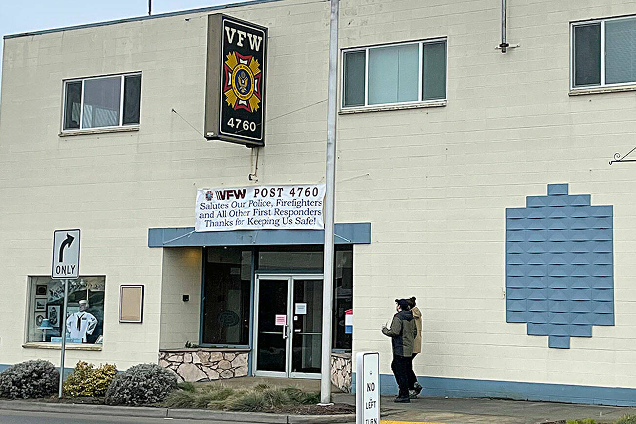 Matthew Nash /Olympic Peninsula News Group 

Most items from a burglary of the Sequim Veterans of Foreign Wars Post 4760 were recovered over the weekend. Sequim Police officers seek any information about the thefts from the VFW’s bar and band area.