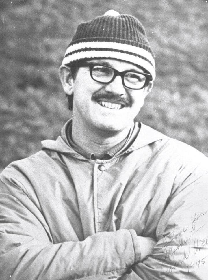 Bruce Webster coached cross country, track and wrestling at Port Angeles High School. His cross-country teams finished in the top four in the state three times. (Courtesy photo)