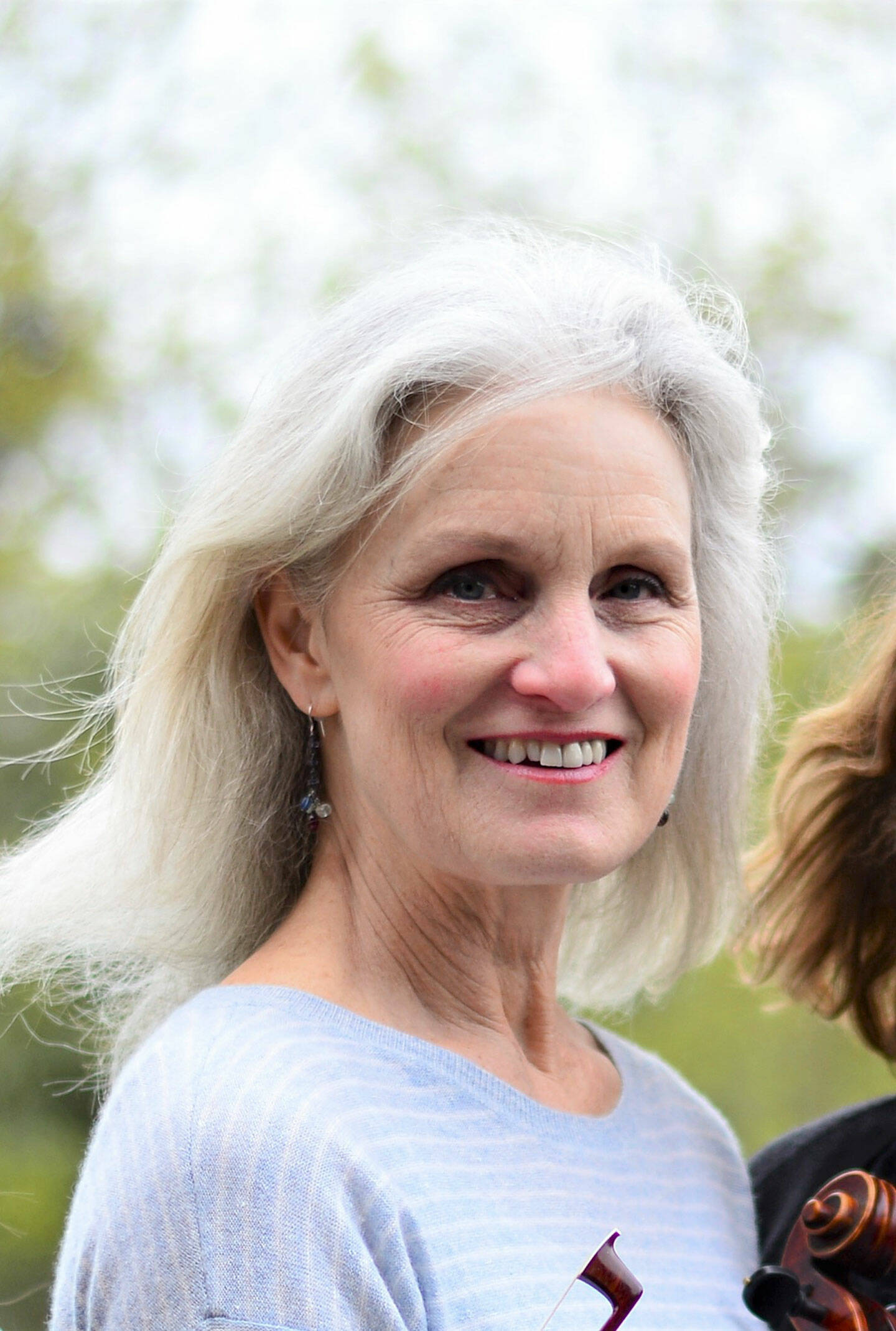 Cellist Gwen Franz will play in Thursday’s Candlelight Concert. (Diane Urbani de la Paz/Peninsula Daily News)