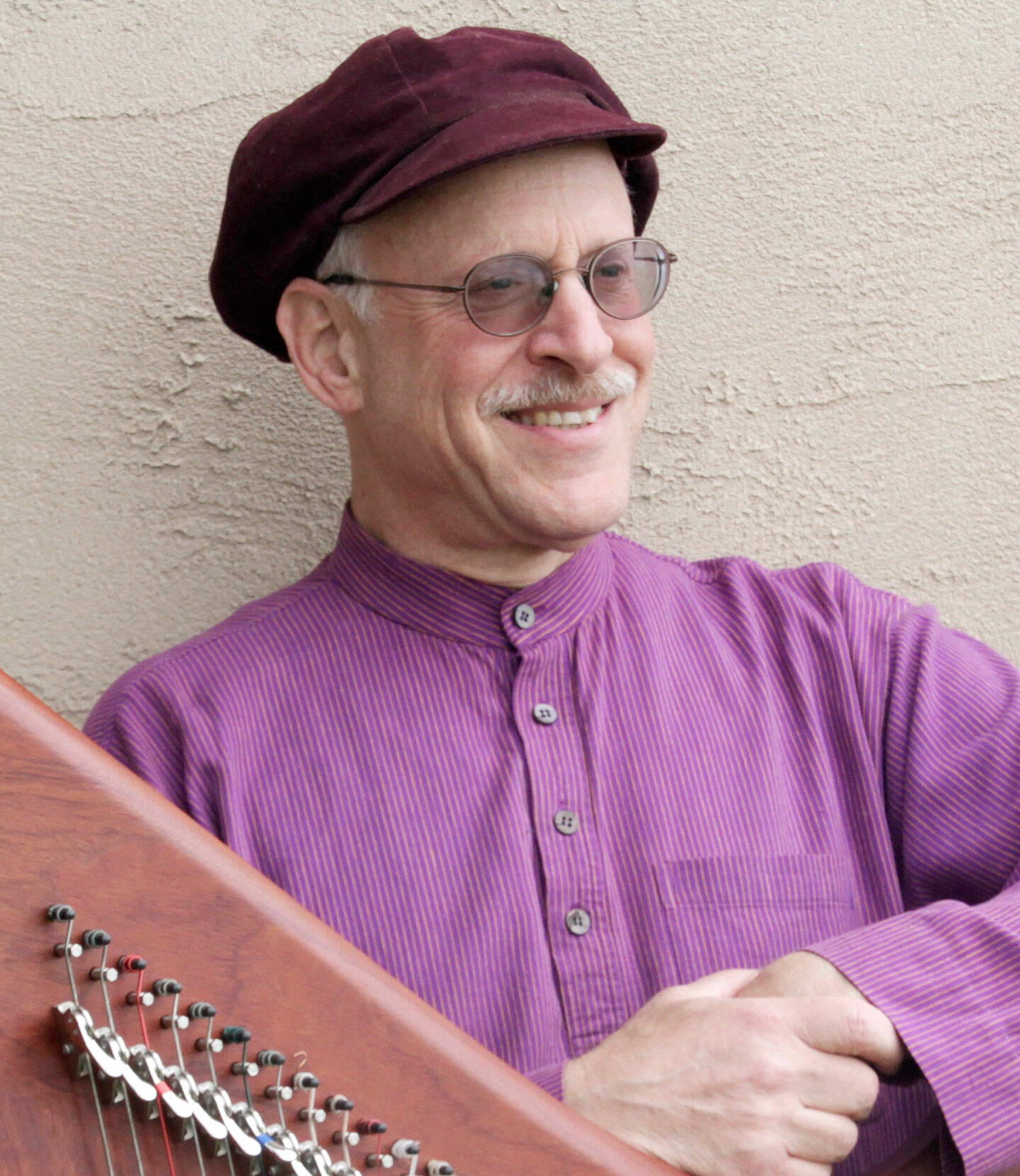 Harpist David Michael will join Gwen Franz to give this month’s Candlelight Concert from Trinity United Methodist Church in Port Townsend on Thursday. (Jesse Allen)