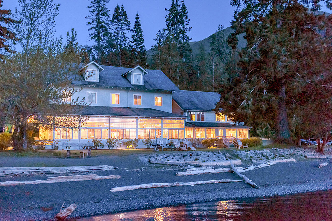Lake Crescent Lodge opens today.