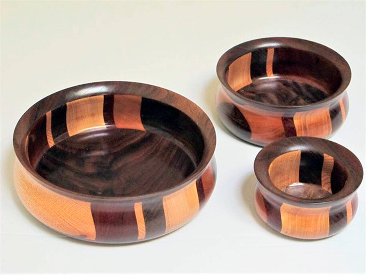 Jon Geisbush’s bowls are featured at Gallery 9.