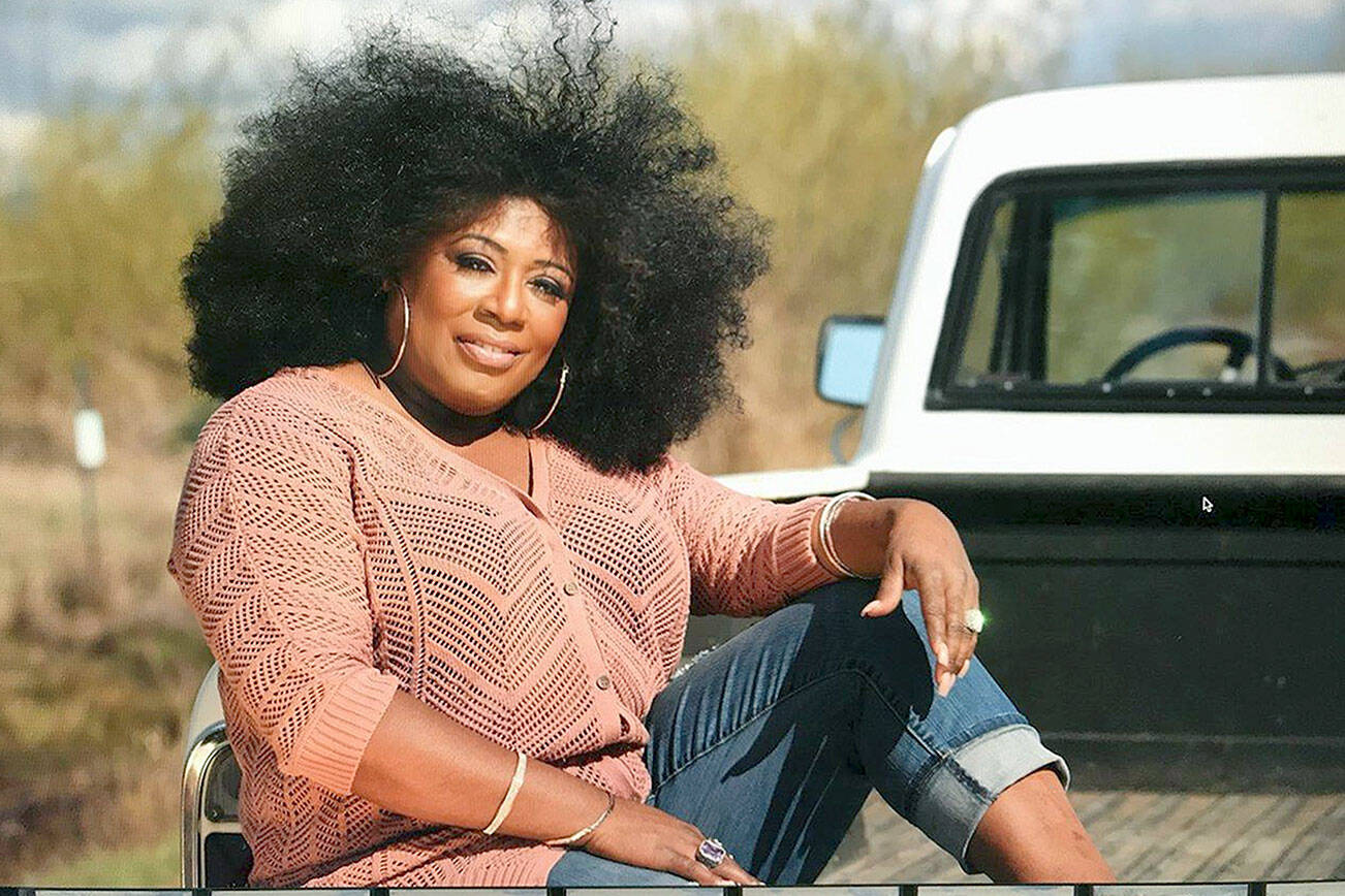 Blues-soul singer Lady A will bring her band to Port Angeles for the Juan de Fuca Festival next weekend. photo by Dawn Lucrisia-Johnson