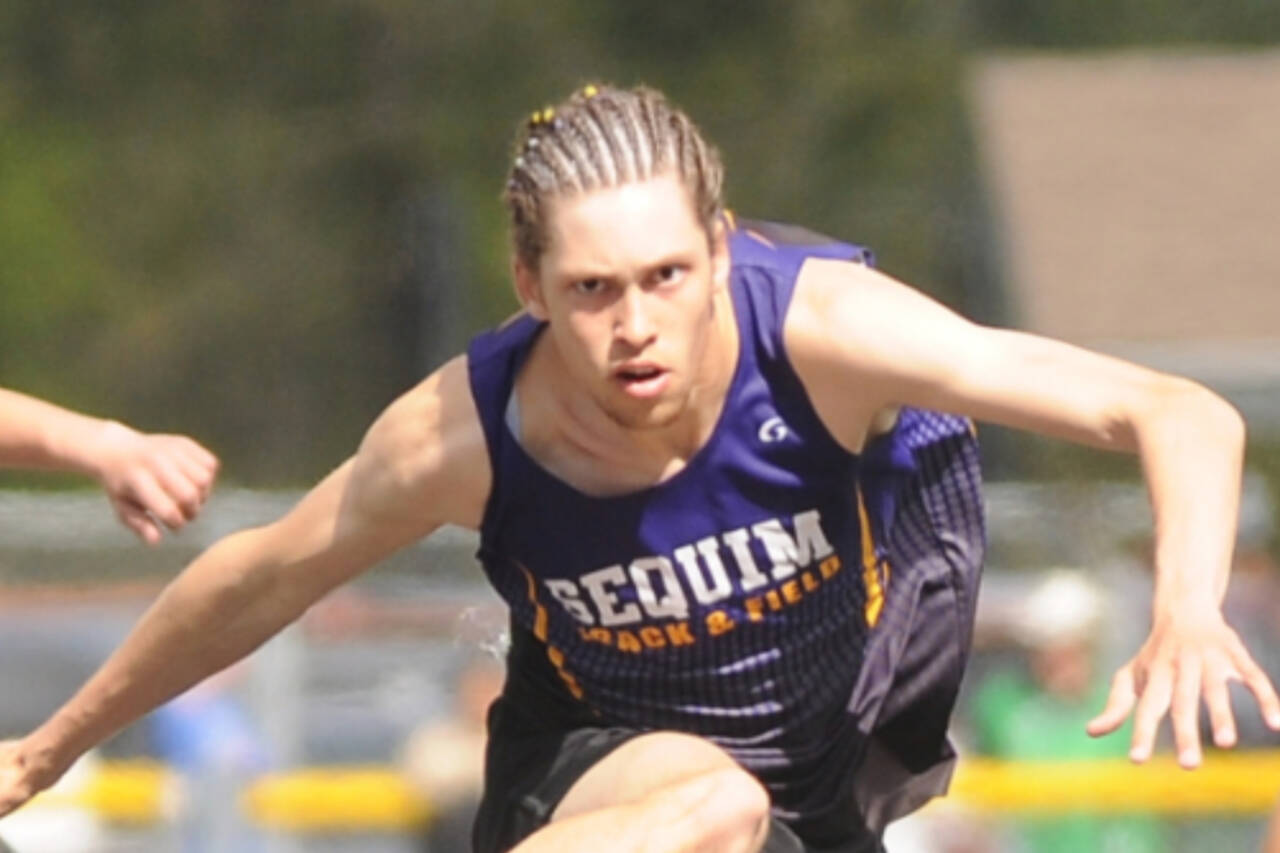 Adrian Brown, Sequim track and field.