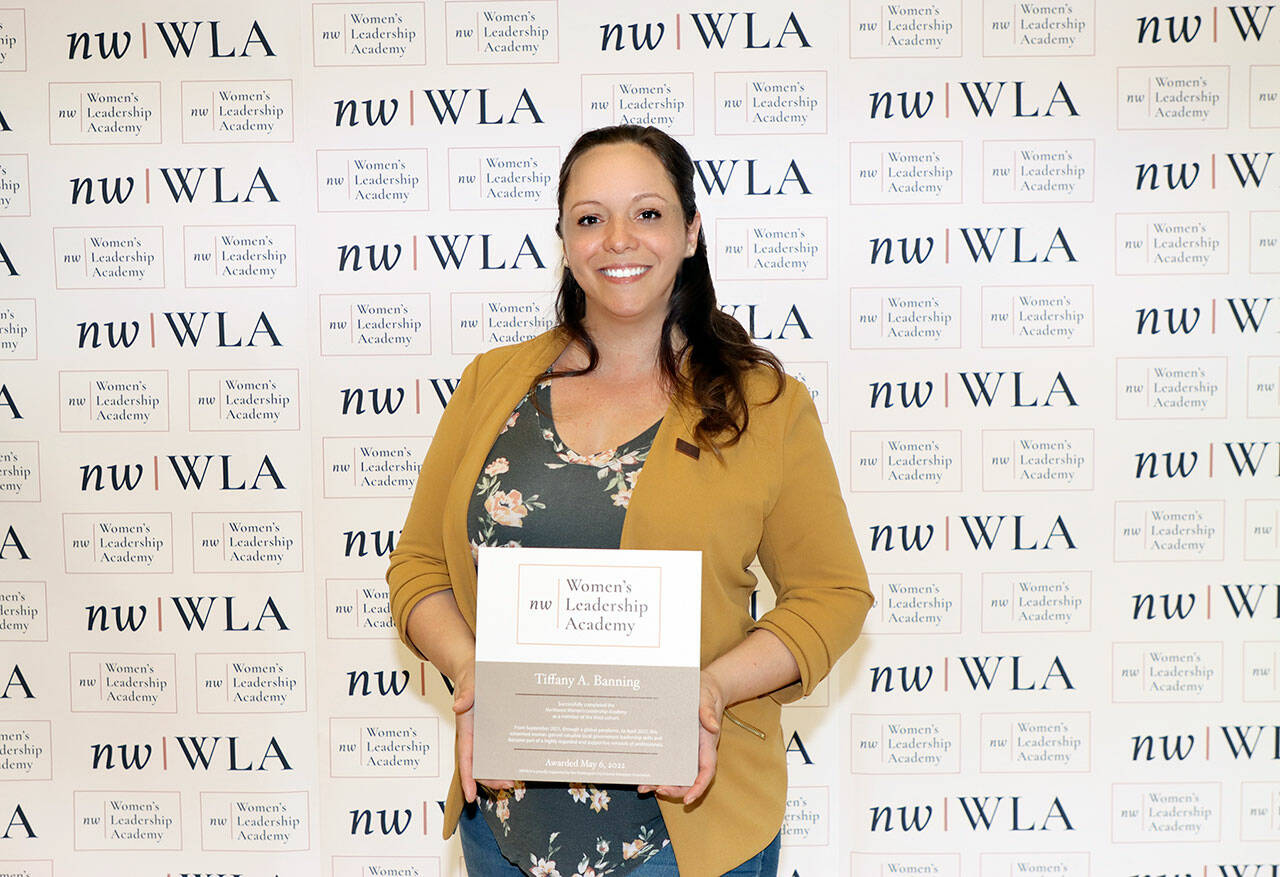 Tiffany Banning recently graduated from the Washington City/County Management Association’s third Northwest Women’s Leadership Academy.
