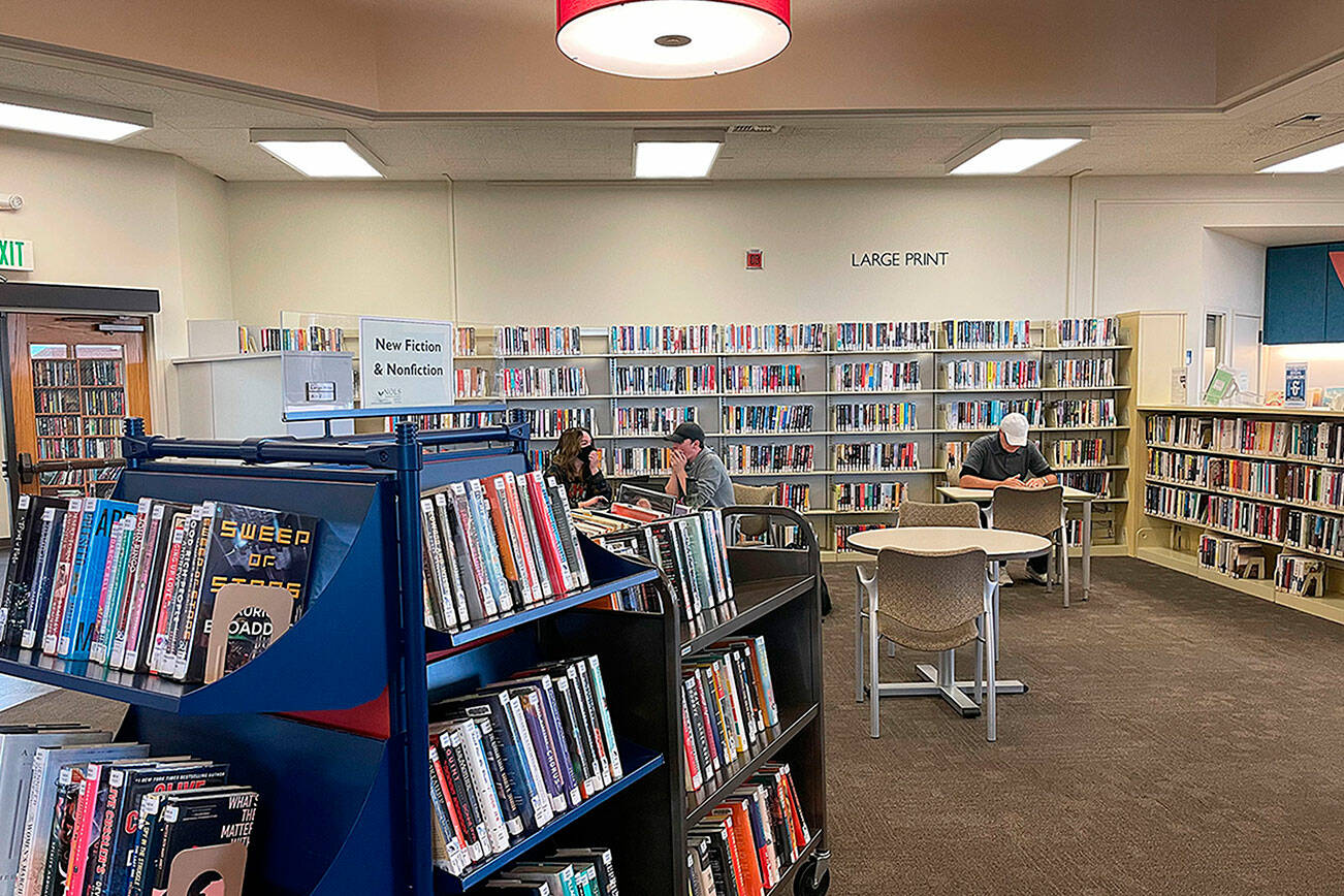 Matthew Nash/Olympic Peninsula News Group 

Officials with the North Olympic Library System are exploring naming options for financial donors of the planned renovation and expansion of the Sequim Library.