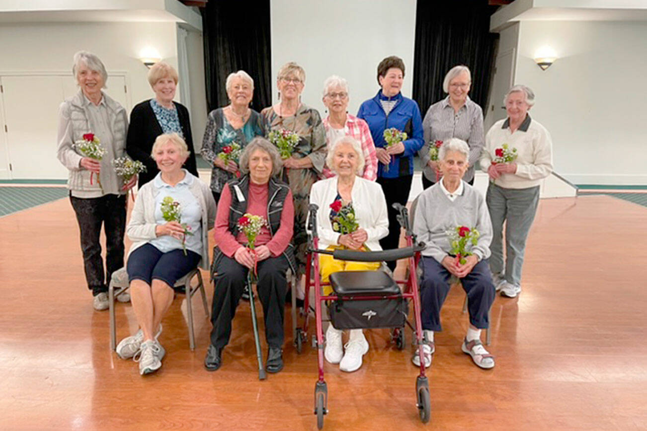 The Sunland Women’s Golf Association  held its yearly Captain’s Luncheon earlier this month. The event was attended by 37 SWGA members honoring 14 past captains. Former captains, are top row, from left, Sherry Meythaler, Dana Burback, Linda Beatty, Cheryl Coulter, Shirley Mulikin, Judy Nordyke, Christie Wilson, Cecil Black and front row, Janet Real, M.J. Anderson, Patricia Forgard and Nonie Dunphy.