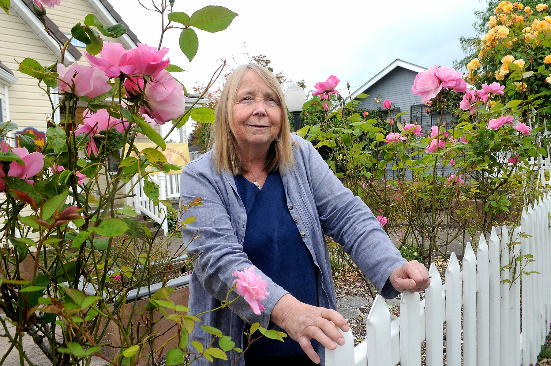 Venita “Nita” Lynn, executive director of First Step Family Support Center in Port Angeles, is retiring after nearly 40 years of service in Clallam County. (Keith Thorpe/Peninsula Daily News)