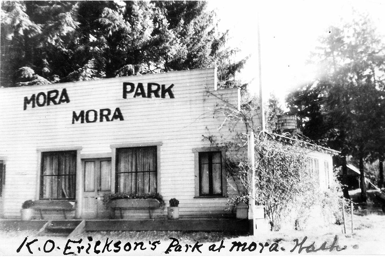 Mora Park c1880, Courtesy of North Olympic History Center