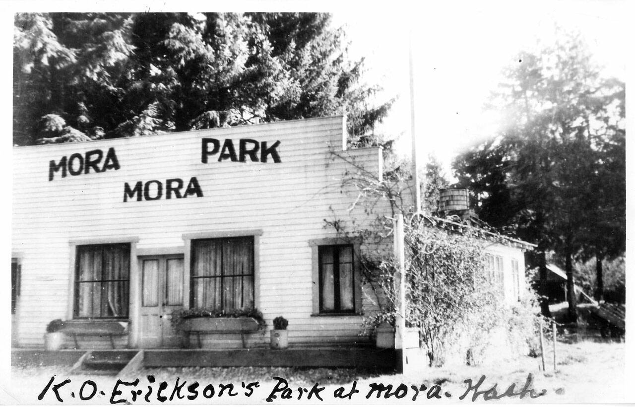 Mora Park cica 1880. (Courtesy of North Olympic History Center)