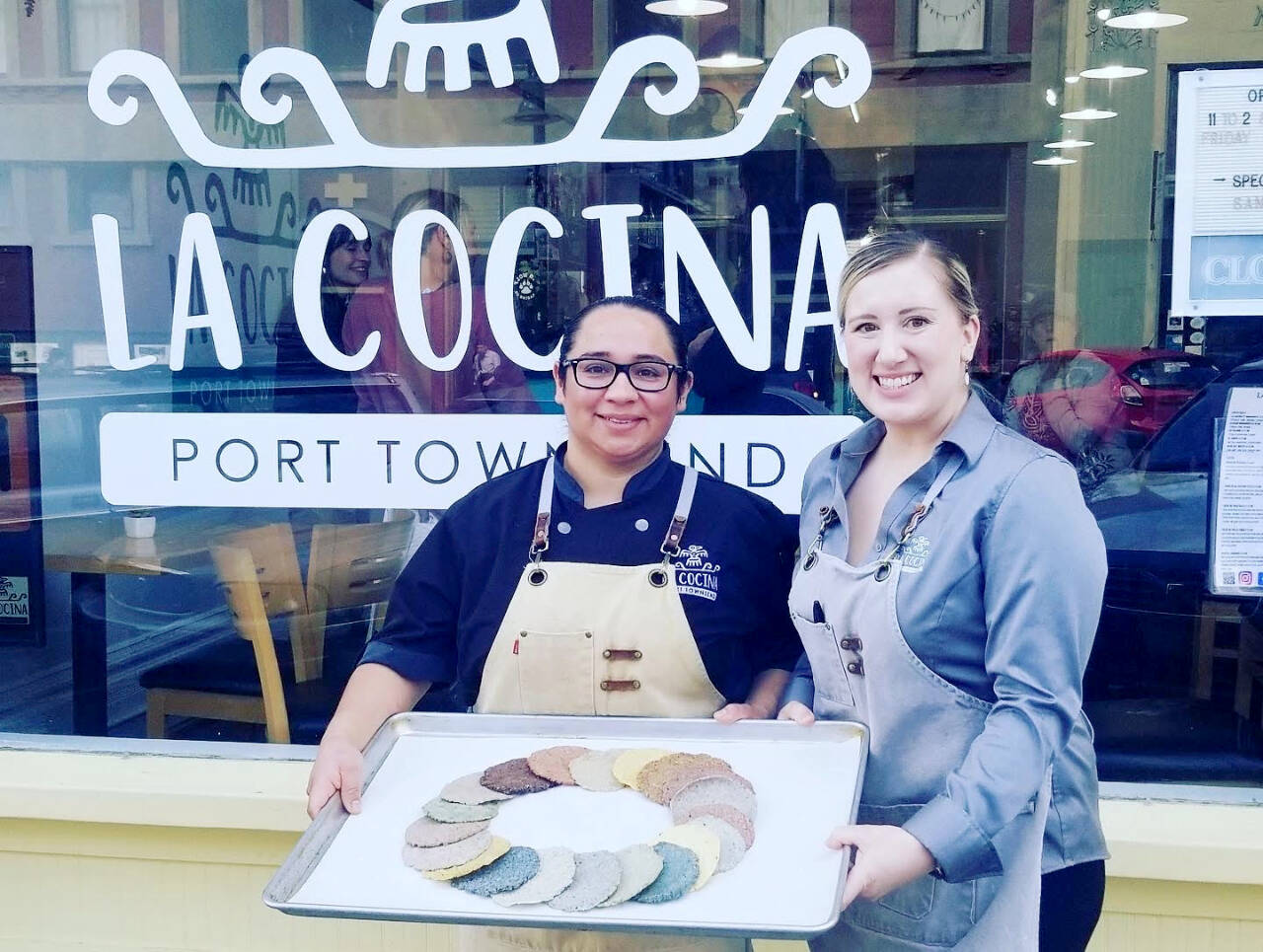 Cassandra and Lissette Garay, owners of La Cocina Port Townsend, mark their first year in business.
