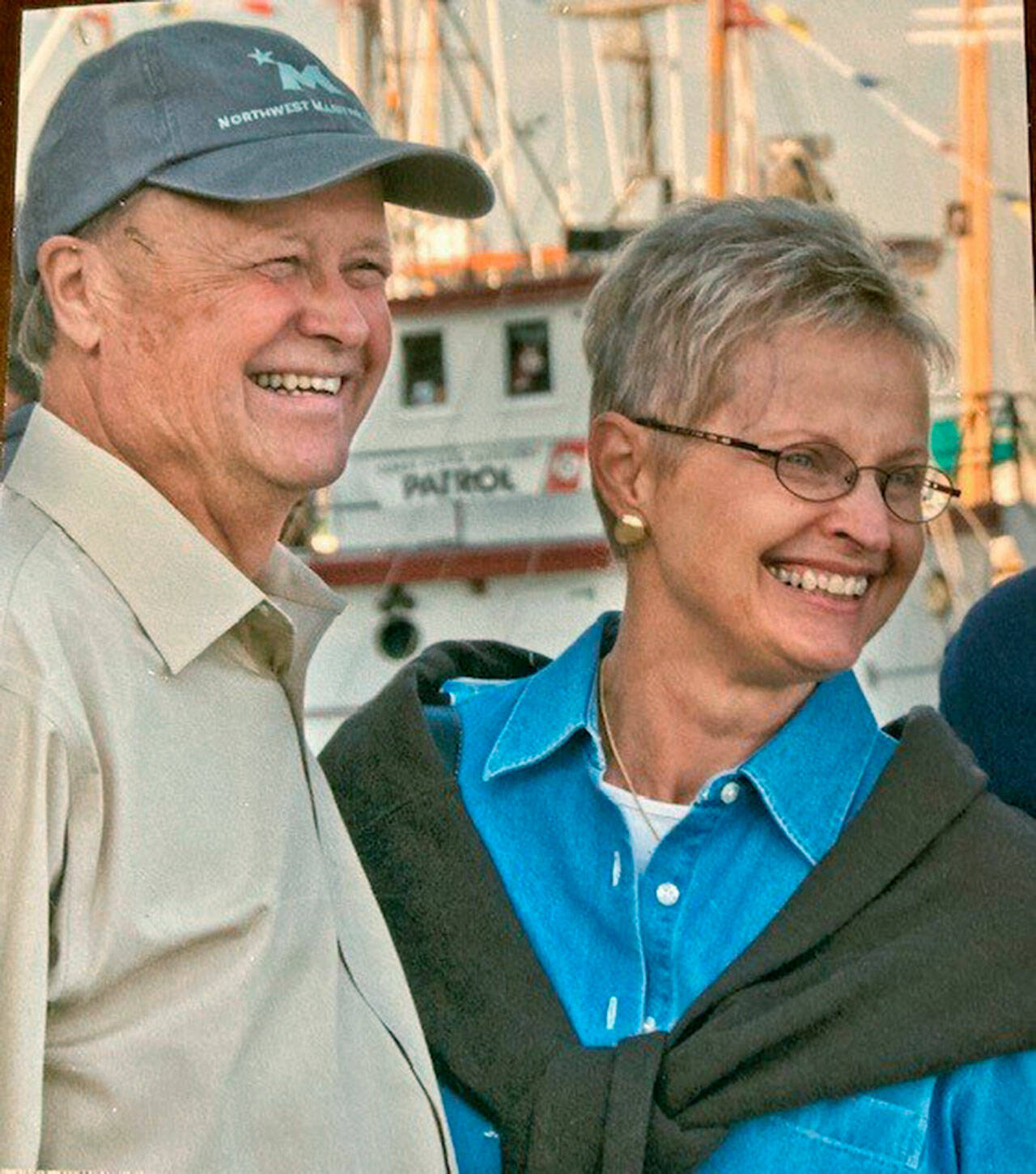 Stan and Sigrid Cummings are pictured at the grand opening of the Northwest Maritime Center in May 2009. (Dianne Roberts)