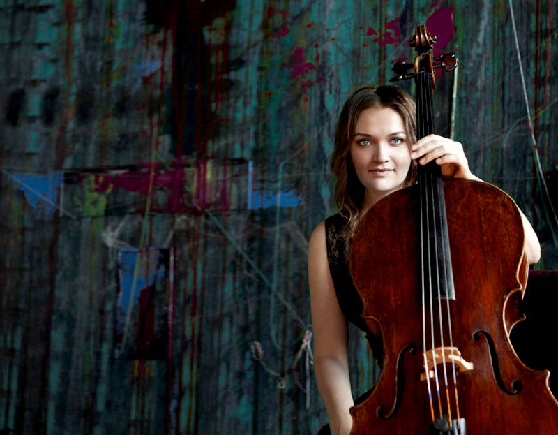 Icelandic cellist Saeunn Thorsteindottir is among the performers in this weekend’s Music on the Strait festival. (Music on the Strait)