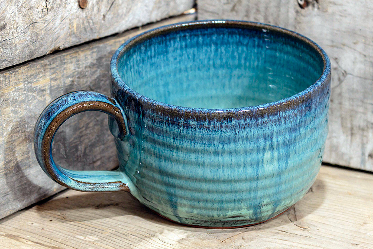 Pottery by Brian and Wendy Fuller will be at  One of a Kind Art Gallery in Port Angeles on Saturday.
