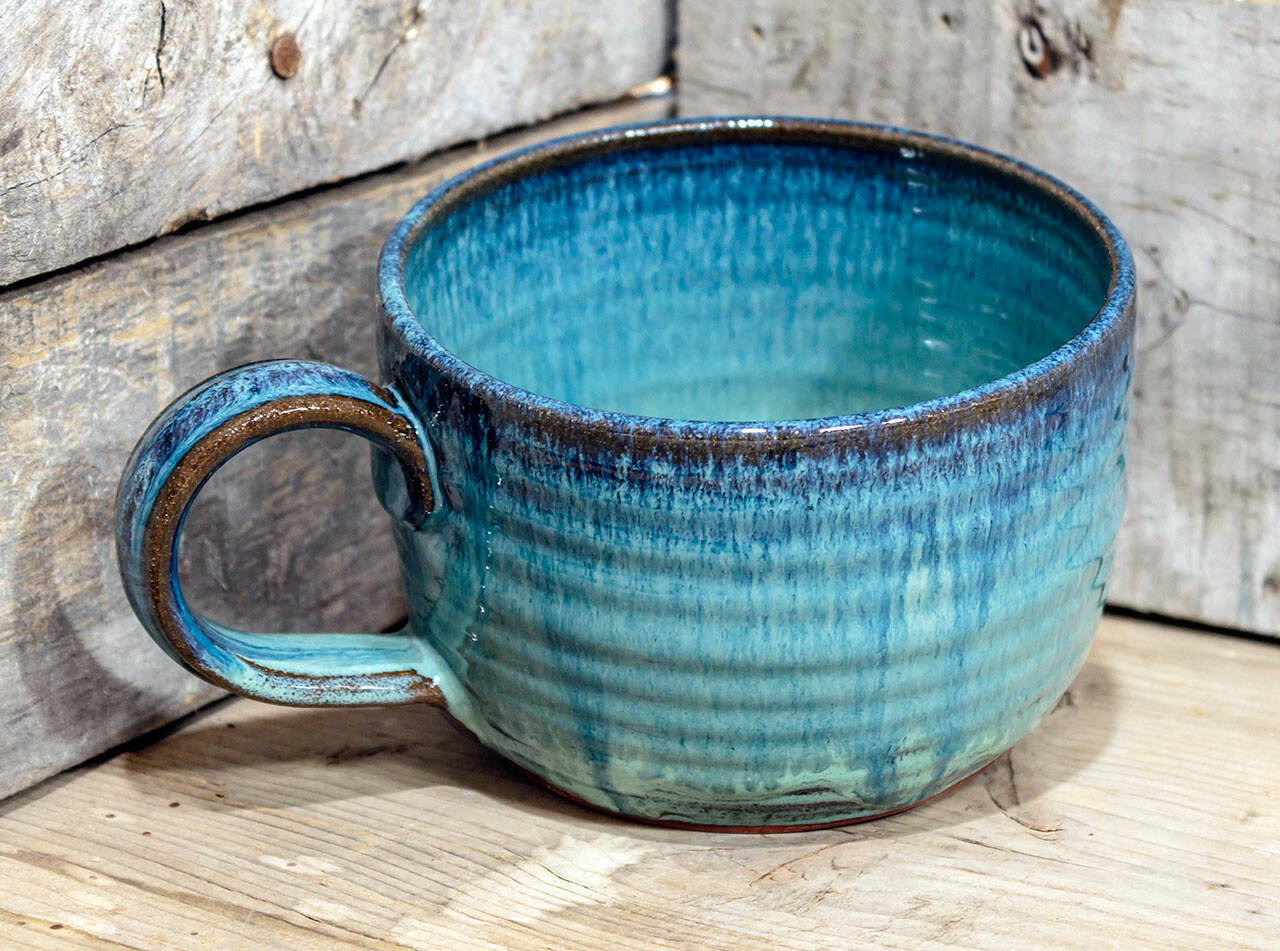 Pottery by Brian and Wendy Fuller will be at One of a Kind Art Gallery in Port Angeles on Saturday.