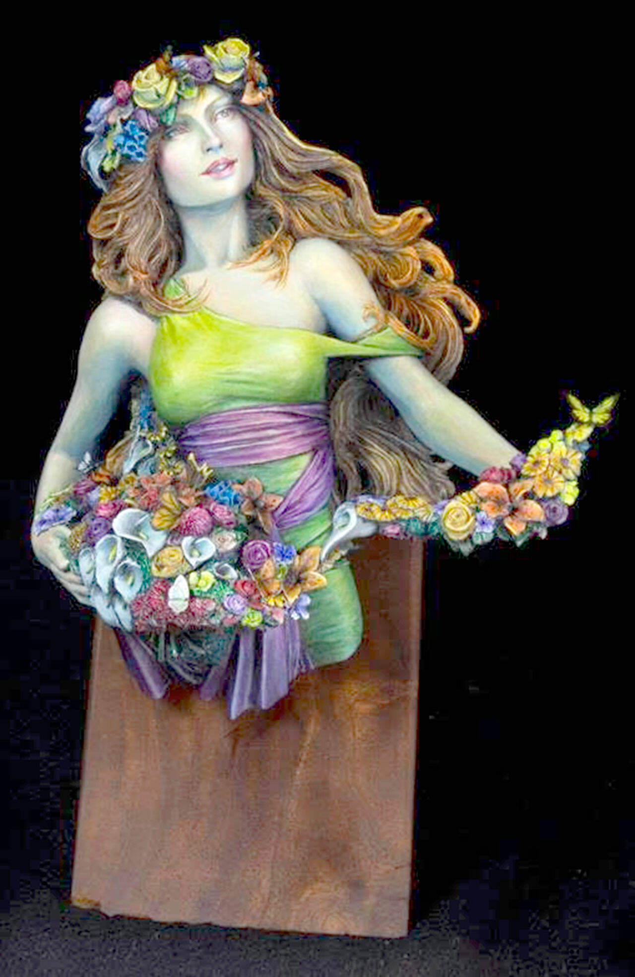 “Spirit of Spring” by Matt DiPietro is among artwork on display at the Jefferson Museum of Art & History.