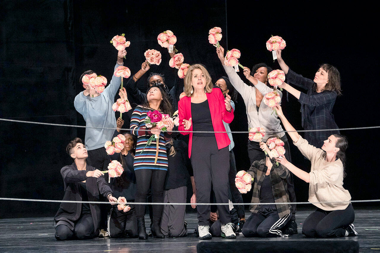 Soprano Renee Fleming, and the rest of the cast, appears in the Metropolitan Opera’s “The Hours,” the new production to be simulcast live at Port Angeles’ Naval Elks Ballroom this Saturday. (photo courtesy of the Metropolitan Opera)