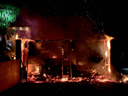 East Jefferson Fire Rescue Firefighters extinguished a fire on Southport Lane on New Year’s Eve.