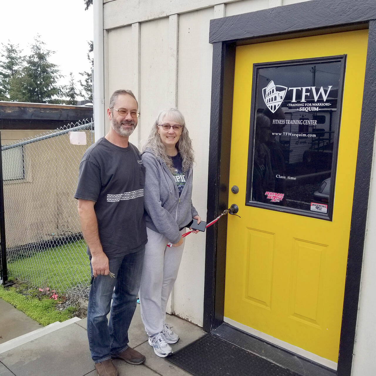 John and Talece Graham, of Sequim, have purchased the TFW Training for Warriors gym from Kenny Hall.