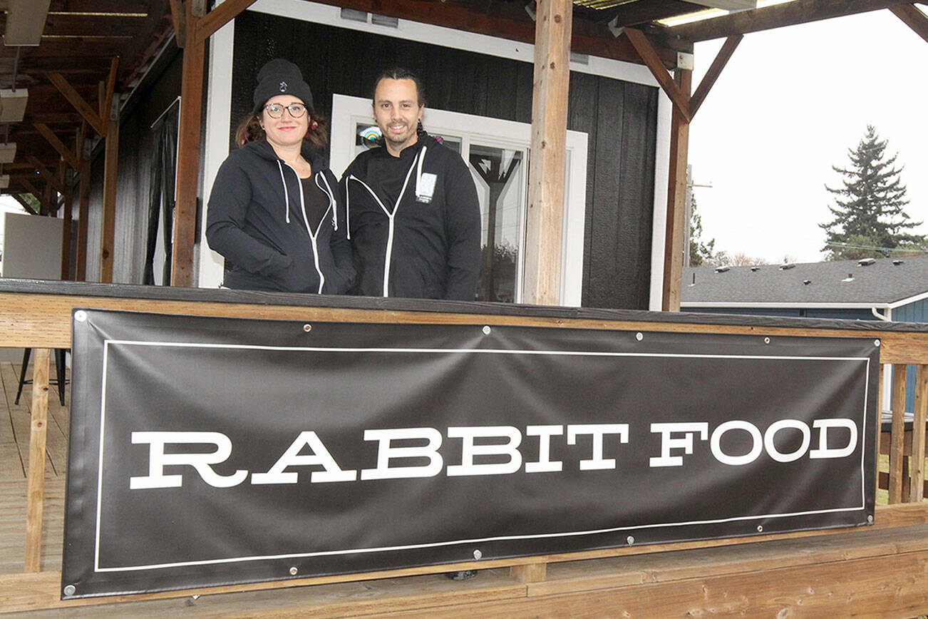 Joel and Amanda Schipani have opened a take-out vegan restaurant, Rabbit Food.