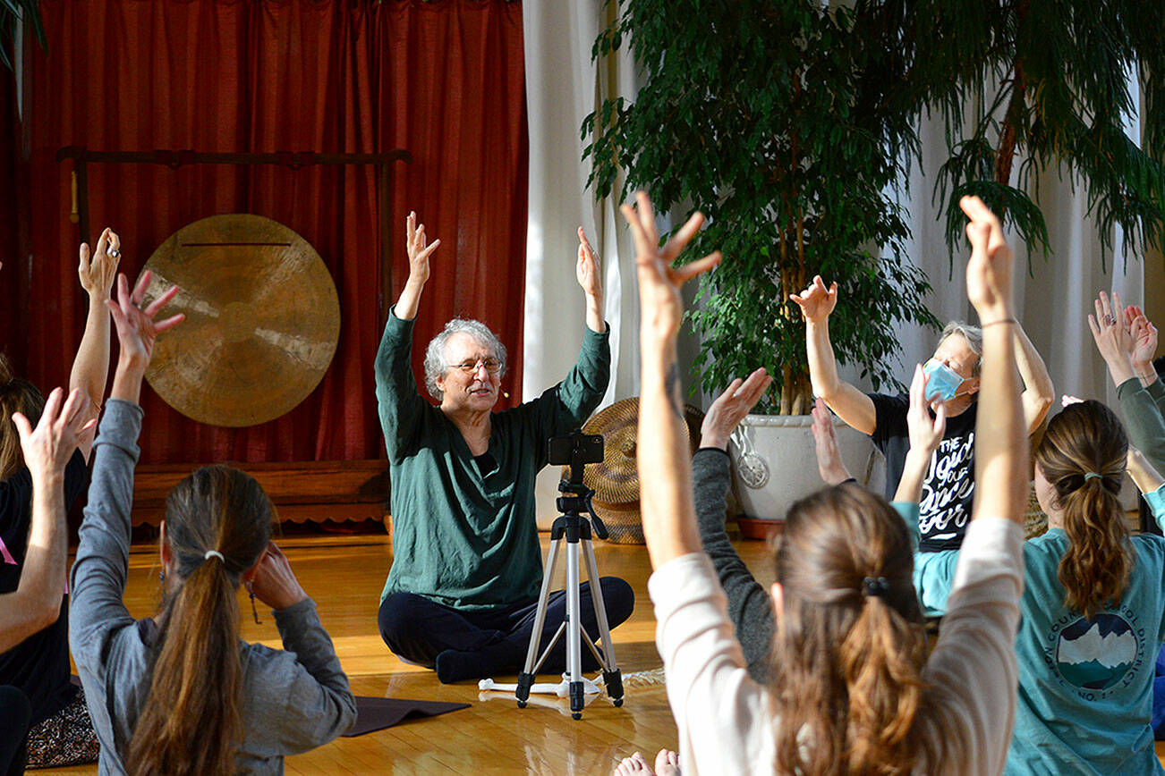 Dancer and author Bill Evans teaches classes at the Madrona MindBody Institute at Fort Worden in Port Townsend. Evans’ book, “Teaching What You Want to Learn,” is both a memoir and a manual for teachers. (Diane Urbani de la Paz/For Peninsula Daily News)