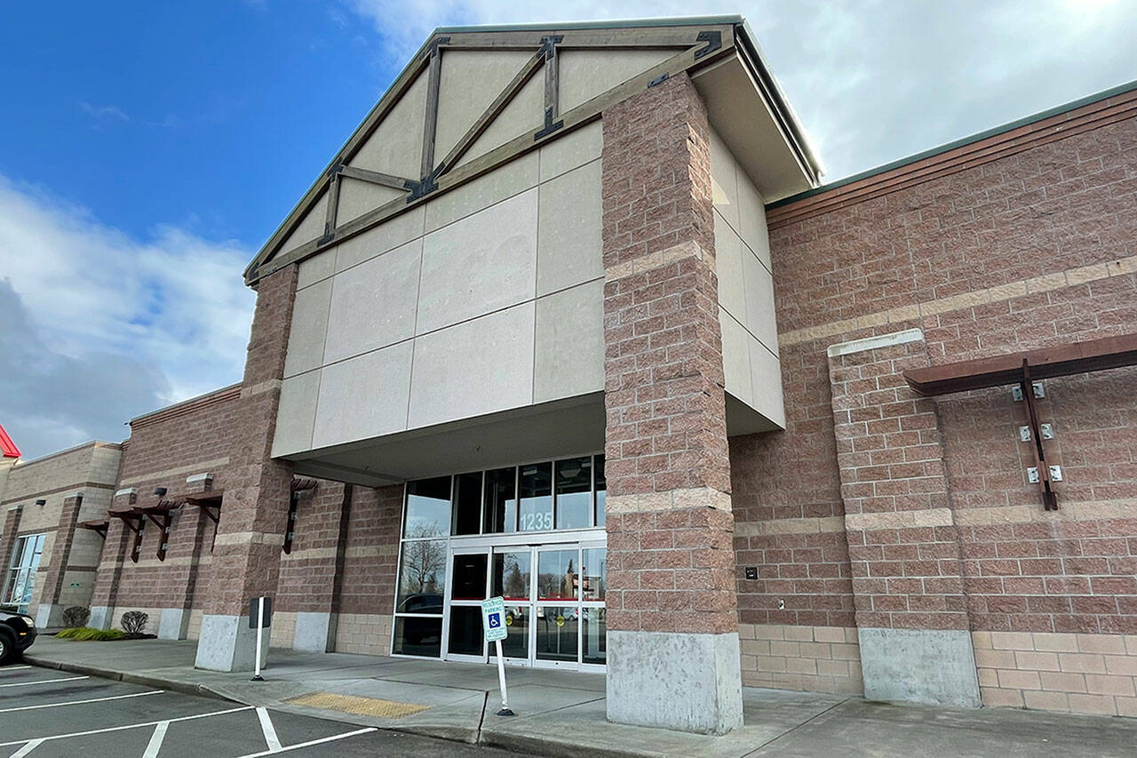 An application has been approved to remodel the former Office Depot space into a Sportsman’s Warehouse, but City of Sequim staff await final fees be paid before a building permit can be issued. (Matthew Nash/Olympic Peninsula News Group)