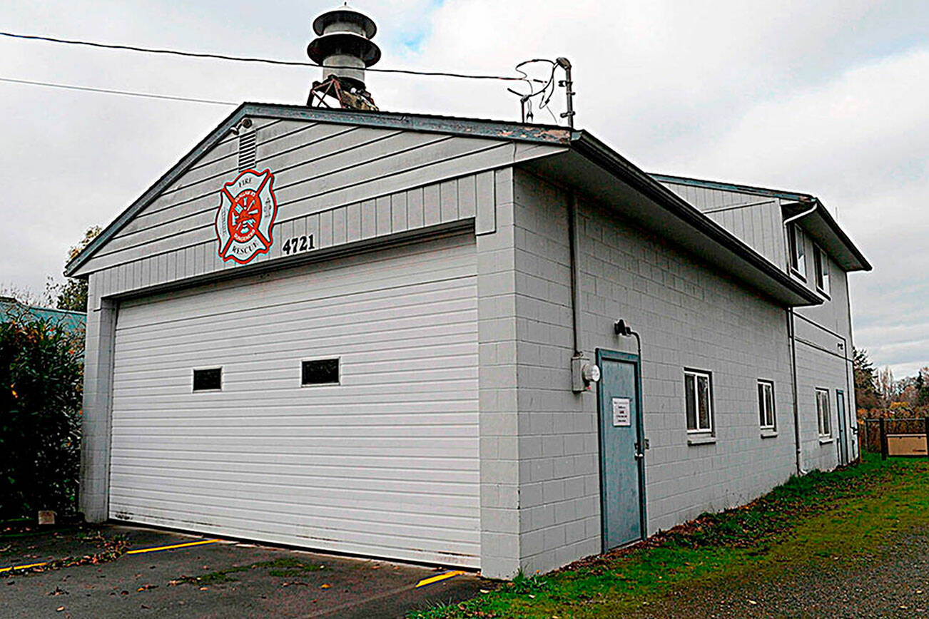 An estimate to build a new Dungeness Station 31, a volunteer station, came in more than $3 million than what Clallam County Fire District 3 officials were looking to spend. They’re now reassessing options for the facility with a $2 million budget. (Matthew Nash/Olympic Peninsula News Group)