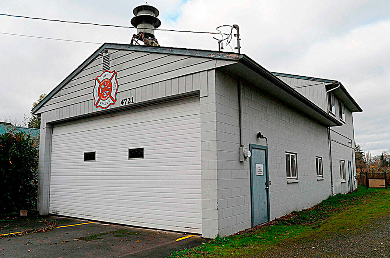 An estimate to build a new Dungeness Station 31, a volunteer station, came in more than $3 million than what Clallam County Fire District 3 officials were looking to spend. They’re now reassessing options for the facility with a $2 million budget. (Matthew Nash/Olympic Peninsula News Group)