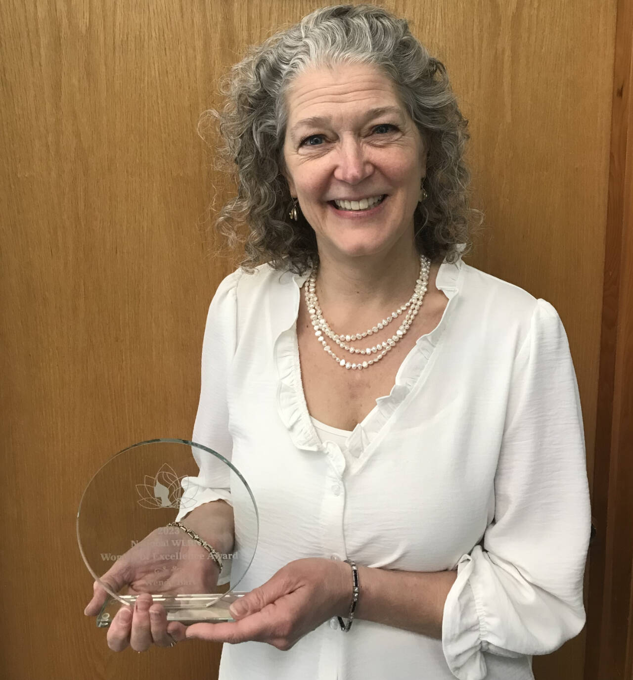 Wendy Bart, chief executive officer for Olympic Peninsula YMCA, was recently awarded the Women of Excellence Award from the Women’s Leadership Resource Network. (Photo courtesy of Olympic Peninsula YMCA)