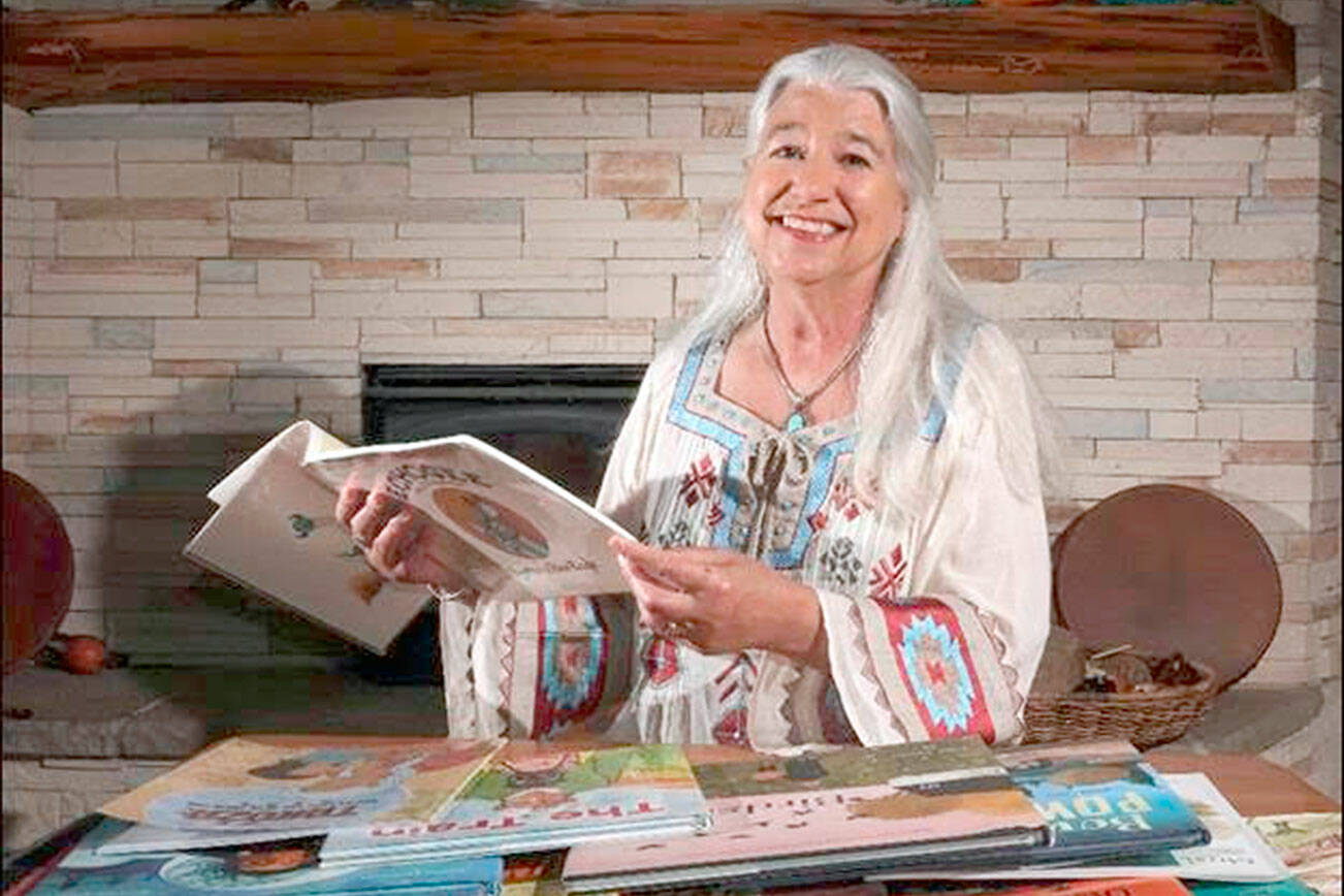 Karen Kitchens will present "Native Songs and Stories" at three branches of the North Olympic Library System this week.